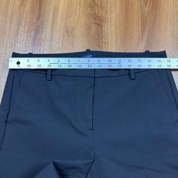 J. Crew Black Dress Pants with Flat Front Design - Picture 4 of 8